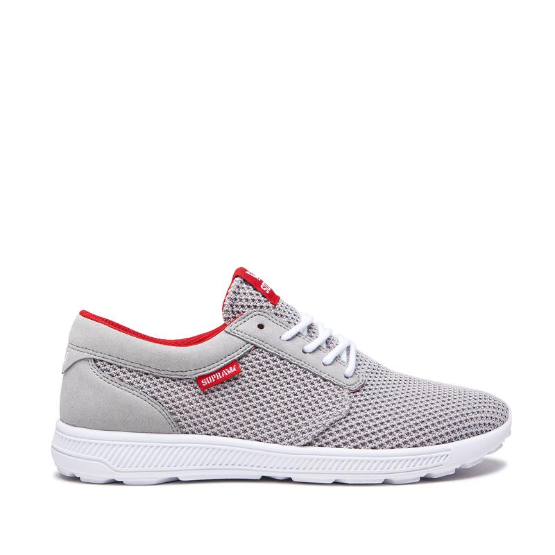 Supra HAMMER RUN Sneaker Low Damen HellGrau Sale TZUSH5691